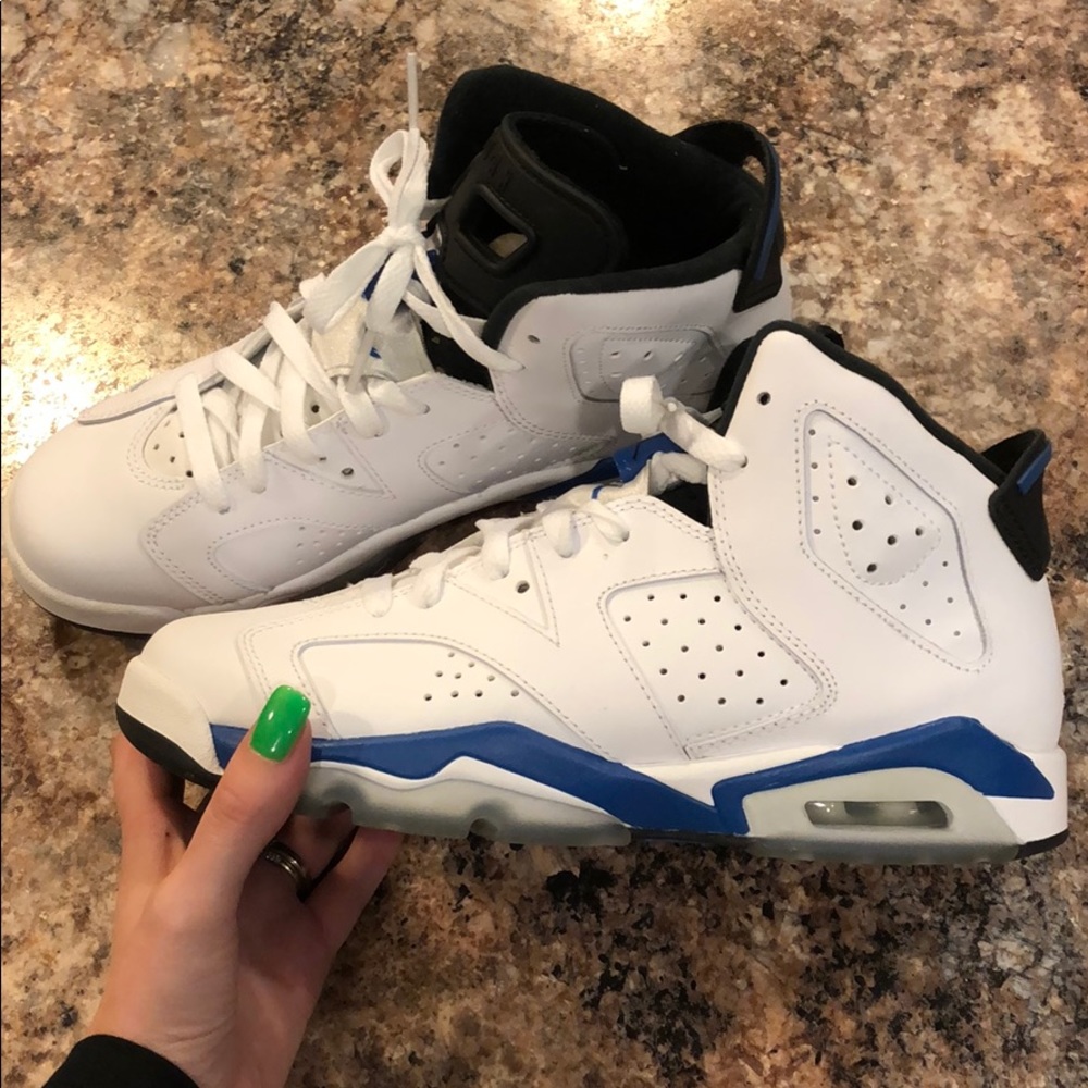 Air Jordan 6 Sport Blue GS